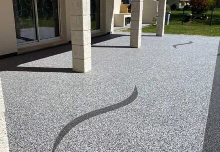 Covor de piatră naturală cu rășină poliuretanică 2